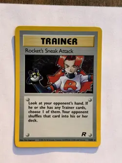 Team Rocket's Sneak Attack - 16/82 Team Rocket 2000 - Holo - Pokemon TCG - Image 1
