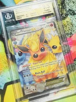 Pokemon Flareon Ex #RC28 XY Radiant Collection GENERATIONS BGS 9.5 GEM MINT - Image 2