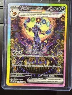 2025 POKEMON PRISMATIC EVOLUTIONS UMBREON EX 161/131! SPECIAL ILLUSTRATIONS RARE - Image 1