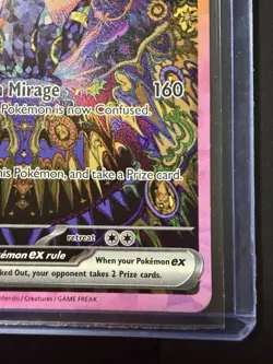 2025 POKEMON PRISMATIC EVOLUTIONS UMBREON EX 161/131! SPECIAL ILLUSTRATIONS RARE - Image 4