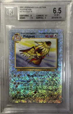 2002 Pidgeot 33/110 Legendary Collection Reverse Holo BGS 6.5 EX-MT+ - Image 1