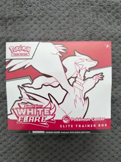 Pokemon Center White Flare Elite Trainer Box ETB TCG New & Sealed - Image 1