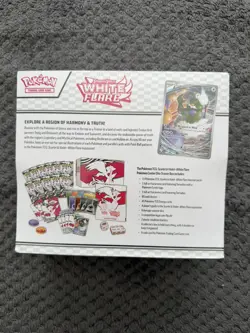 Pokemon Center White Flare Elite Trainer Box ETB TCG New & Sealed - Image 2