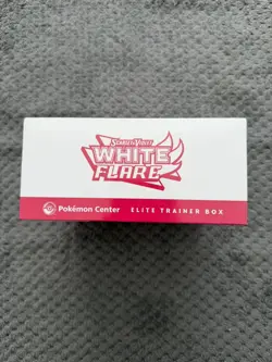 Pokemon Center White Flare Elite Trainer Box ETB TCG New & Sealed - Image 3