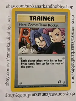 Pokemon Trainer Here Comes Team Rocket 15/82 MP - Image 1