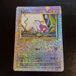 Pokemon TCG Rattata Legendary Collection Reverse Holo LP UK seller fast shipping - Image 2