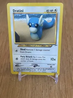 Pokemon TCG - Dratini 63/105 Neo Destiny - 2000 - Yuka Morii - Image 1
