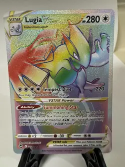 The Pokemon Company Lugia VSTAR 202/195 Silver Tempest Secret Rare Holo EN - Image 1