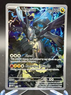Pokemon TCG Mega Evolutions Black Star Promo N's Zekrom #31 BSP - Image 1