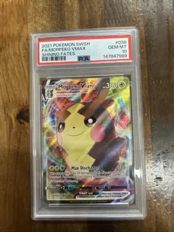 GRADED PSA 10 2021 Pokemon SWSH FA/Morpeko VMax Shining Fates #038 - Image 1
