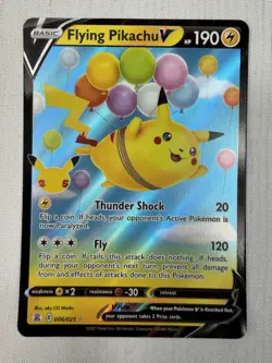 Flying Pikachu V 006/025 Celebrations Pokemon 25th Anniversary Holo NM - Image 1