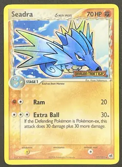 Seadra 37/101 Dragon Frontiers Delta Species Reverse Holo Stamped NM Pokemon TCG - Image 2