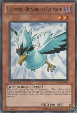 1x (EX) Blackwing - Blizzard the Far North - DP11-EN003 - Common - 1st Edition - Image 1