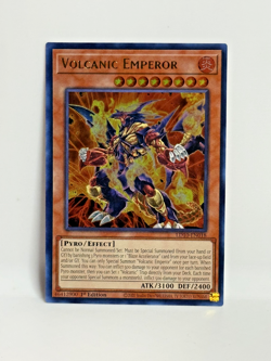 Yu-Gi-Oh Volcanic Emperor LD10-EN018 Ultra Rare 1st Edition - Image 1