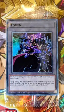 Supreme King Jaden & Suprey King's Castle Token SEALED - TKN5-EN019 - Yu-Gi-Oh - Image 1