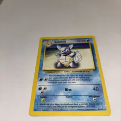 Pokemon Karte Schillock/Wartortle BASE SET Deutsch NM-MT - Image 1