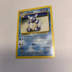 Pokemon Karte Schillock/Wartortle BASE SET Deutsch NM-MT - Image 4