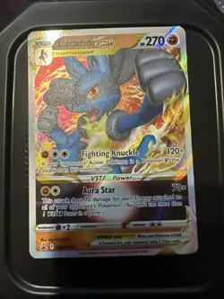 Lucario VSTAR SWSH214 SWSH: Sword & Shield Promo Cards Holo - Image 3