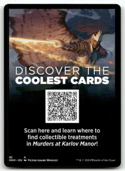 Imp Token #7 (LP) Murders Karlov Manor MKM Magic MTG - Image 2