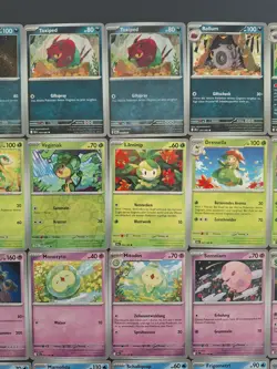 54 Pokemon Karten Schwarze Blitze Holo Victini Vegimak Ganovil Rokkaiman Toxiped - Image 3