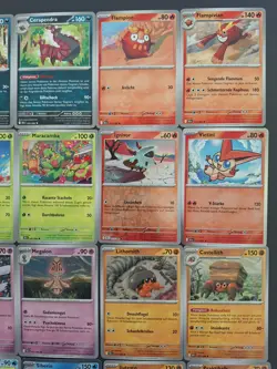 54 Pokemon Karten Schwarze Blitze Holo Victini Vegimak Ganovil Rokkaiman Toxiped - Image 4