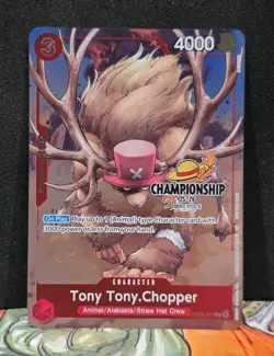 One Piece TCG - Tony Tony Chopper - OP04-010 - Promo - Championship Series 25-26 - Image 1