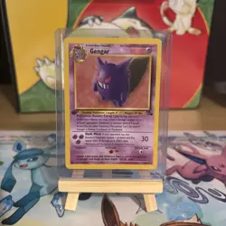 Gengar 1st Edition Fossil 20/62 Pokemon Card Non Holo Near Mint WOTC - Image 1