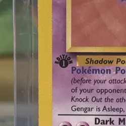 Gengar 1st Edition Fossil 20/62 Pokemon Card Non Holo Near Mint WOTC - Image 5