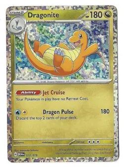 Pokemon Dragonite Promo Card 012/015 2025 McDonald’s Dragon Discovery M24EN - Image 1