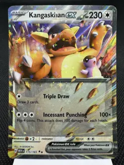 Kangaskhan ex 115/165 - Ultra Rare Holo - 151 Pokemon Card MINT - Image 1