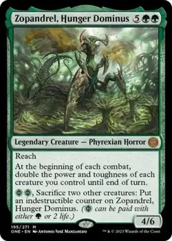 Zopandrel, Hunger Dominus Phyrexia: All Will Be One Foil - Image 1