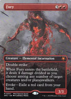 Fury (Borderless) 47 M SPG NM - Image 1