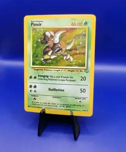 Pinsir 9/64 Jungle Set Holo Rare Pokemon Card Nintendo Pokemon TCG WOTC 1999 - Image 2