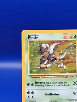 Pinsir 9/64 Jungle Set Holo Rare Pokemon Card Nintendo Pokemon TCG WOTC 1999 - Image 4
