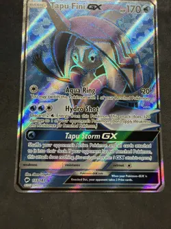 Pokemon Sun & Moon Full Art - Burning Shadows 133/147 Tapu Fini GX - Image 2