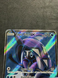 Pokemon Sun & Moon Full Art - Burning Shadows 133/147 Tapu Fini GX - Image 4