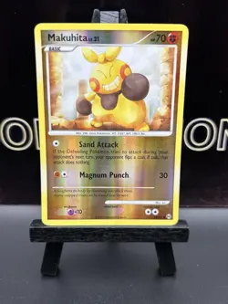 Lightly Played Makuhita - 68/99 - Common - Reverse Holo Pokemon Arceus - Image 2