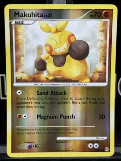 Lightly Played Makuhita - 68/99 - Common - Reverse Holo Pokemon Arceus - Image 3