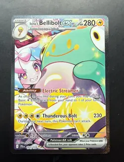Ionos Bellibolt ex 183/159 Journey Together Special Illustration Rare Pokemon - Image 1