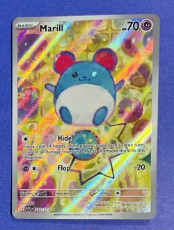 Pokemon Marill 232/217 Illustration Rare Full Art *never played* - Image 1