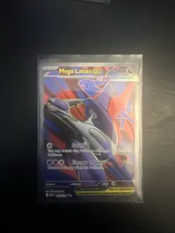 Pokemon Mega Evolution Mega Latias ex Full Art #163 Near Mint-In hand - English - Image 1