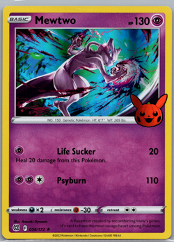 Mewtwo Holo Promo Trick or Trade 056/172 NM - Pokemon TCG! - Image 1