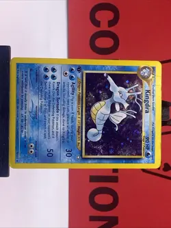 Kingdra 8/111 Neo Genesis 1st Edition Holo Swirl 2000 WOTC Pokemon TCG HP - Image 4