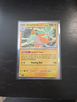 Ampharos MEP 075 - Prerelease Stamped Promo - Pokemon TCG: Chaos Rising - Image 1