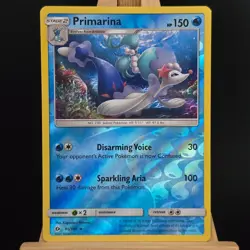 Primarina - 41/149 - Sun & Moon Base - Reverse Holo - Pokemon TCG - Image 1