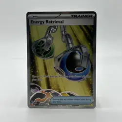 Energy Retrieval 108/086 - Ultra Rare - Chaos Rising - Pokemon TCG (NM) - Image 1