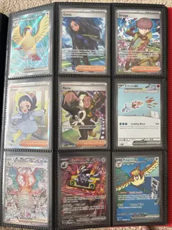 2023 Pokemon OBFen Obsidian Flame Complete Master Set In Binder - Image 1