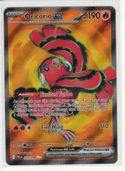 Pokemon TCG - PFL EN - Oricorio EX - 110/094 - Full Art Ultra Rare - Image 1