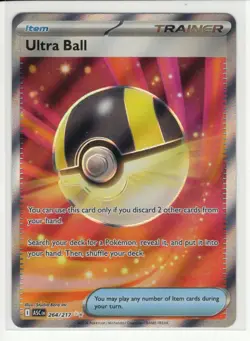 Pokemon TCG - ASC EN - Ultra Ball - 264/217 - Full Art Ultra Rare - Image 1