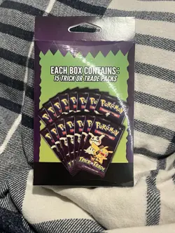 $1 Start✅ Pokemon TCG 15 trick Or Trade Packs SEALED Brand New! - Image 3